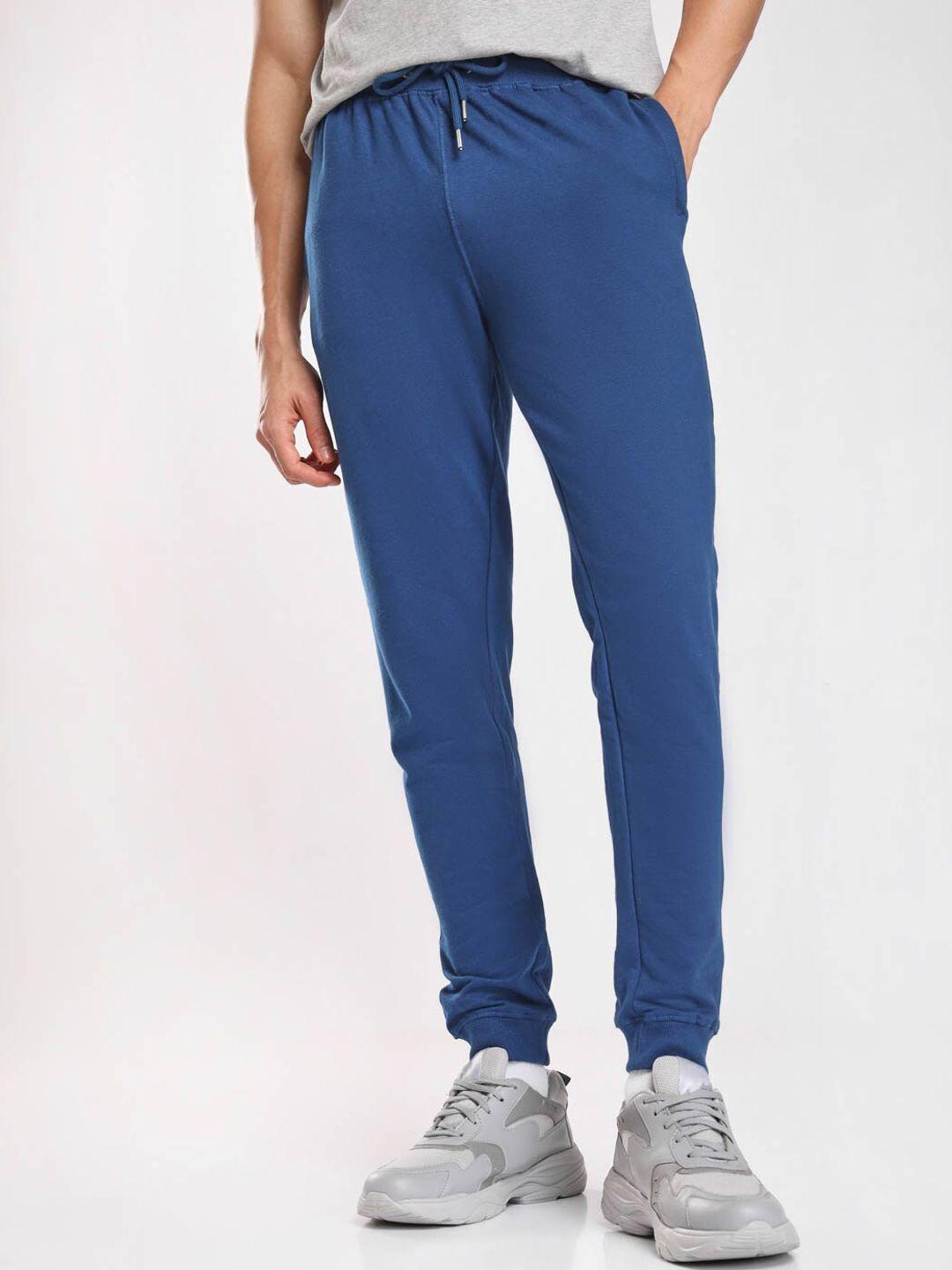 nobero men mid-rise cotton joggers