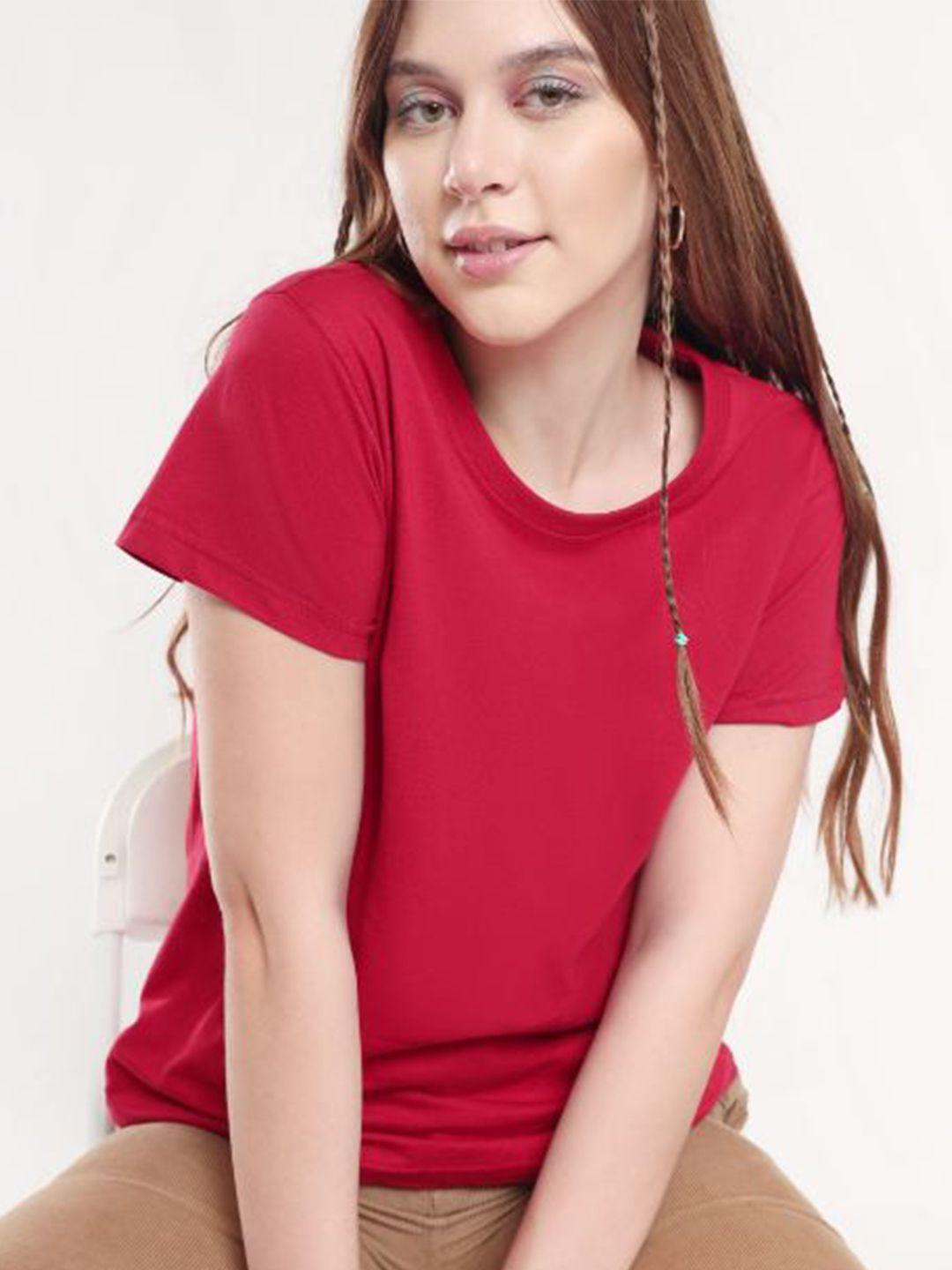 nobero round neck cotton t-shirt