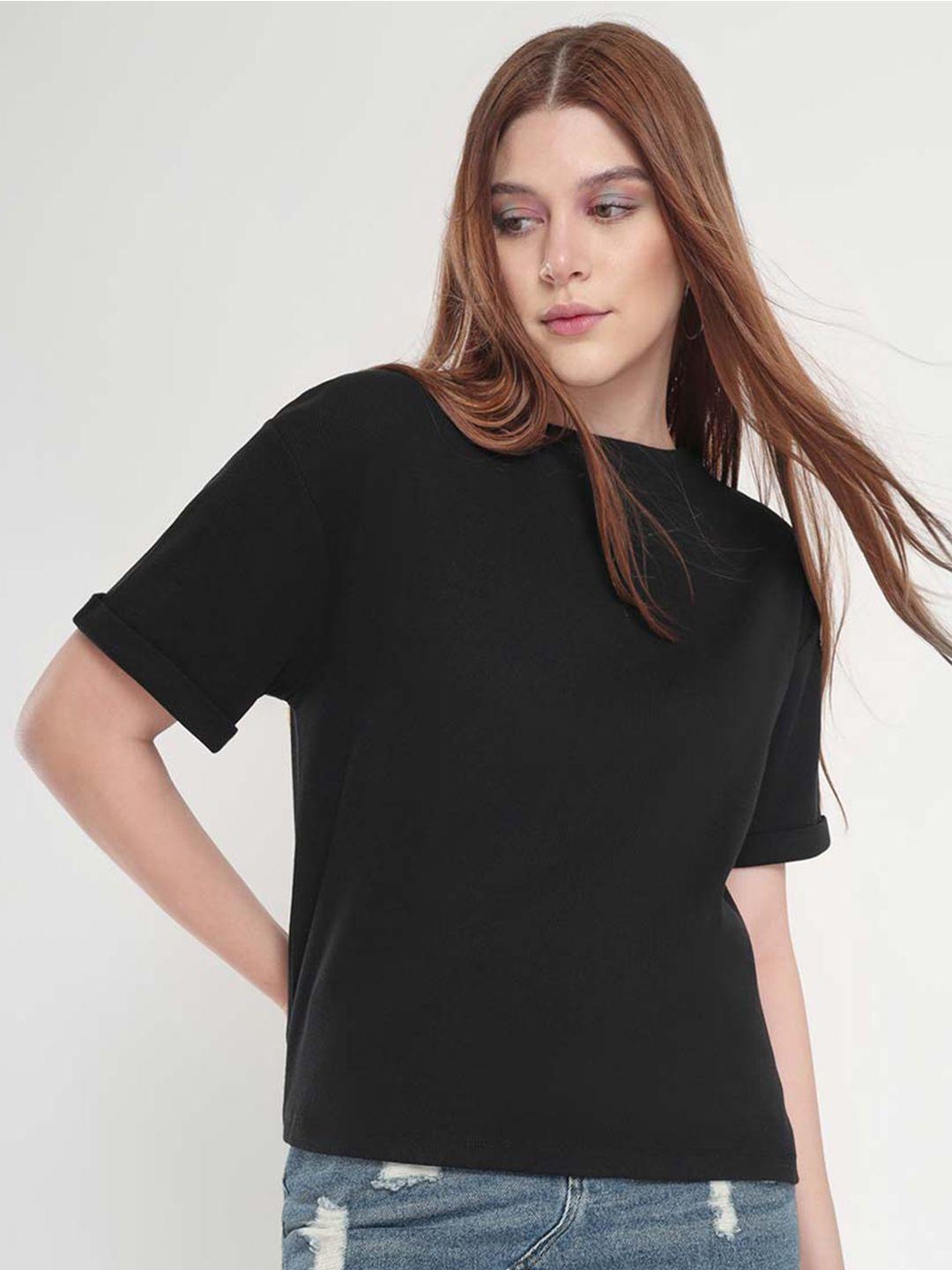 nobero round neck cotton t-shirt