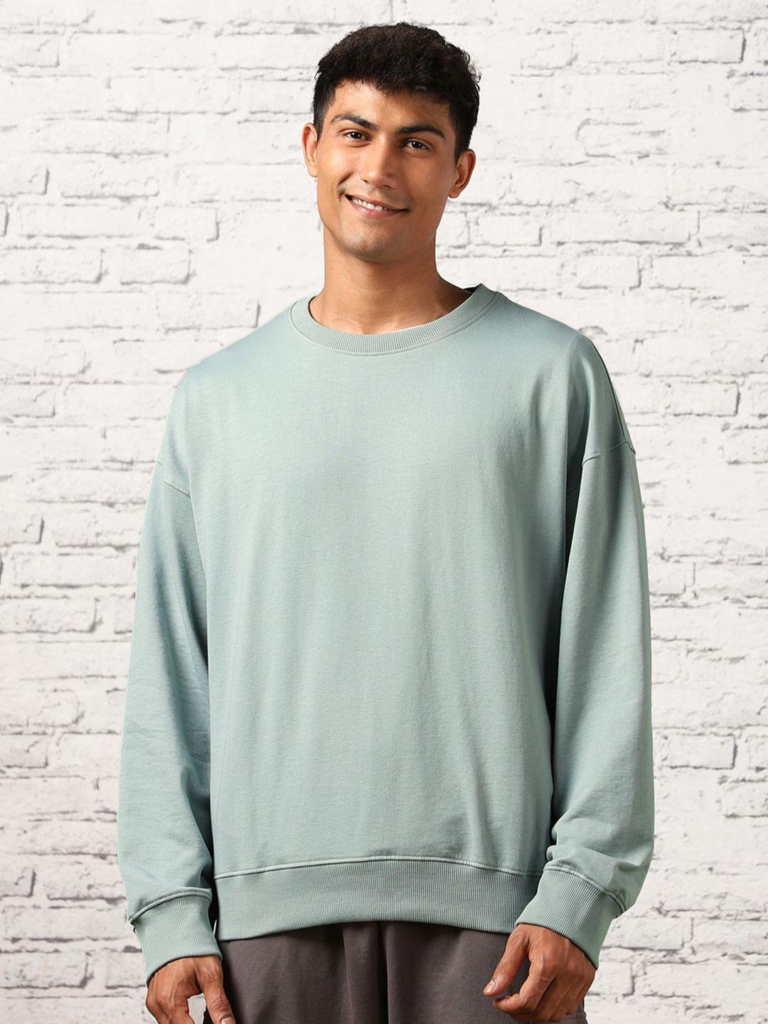 nobero round neck fleece sweatshirt