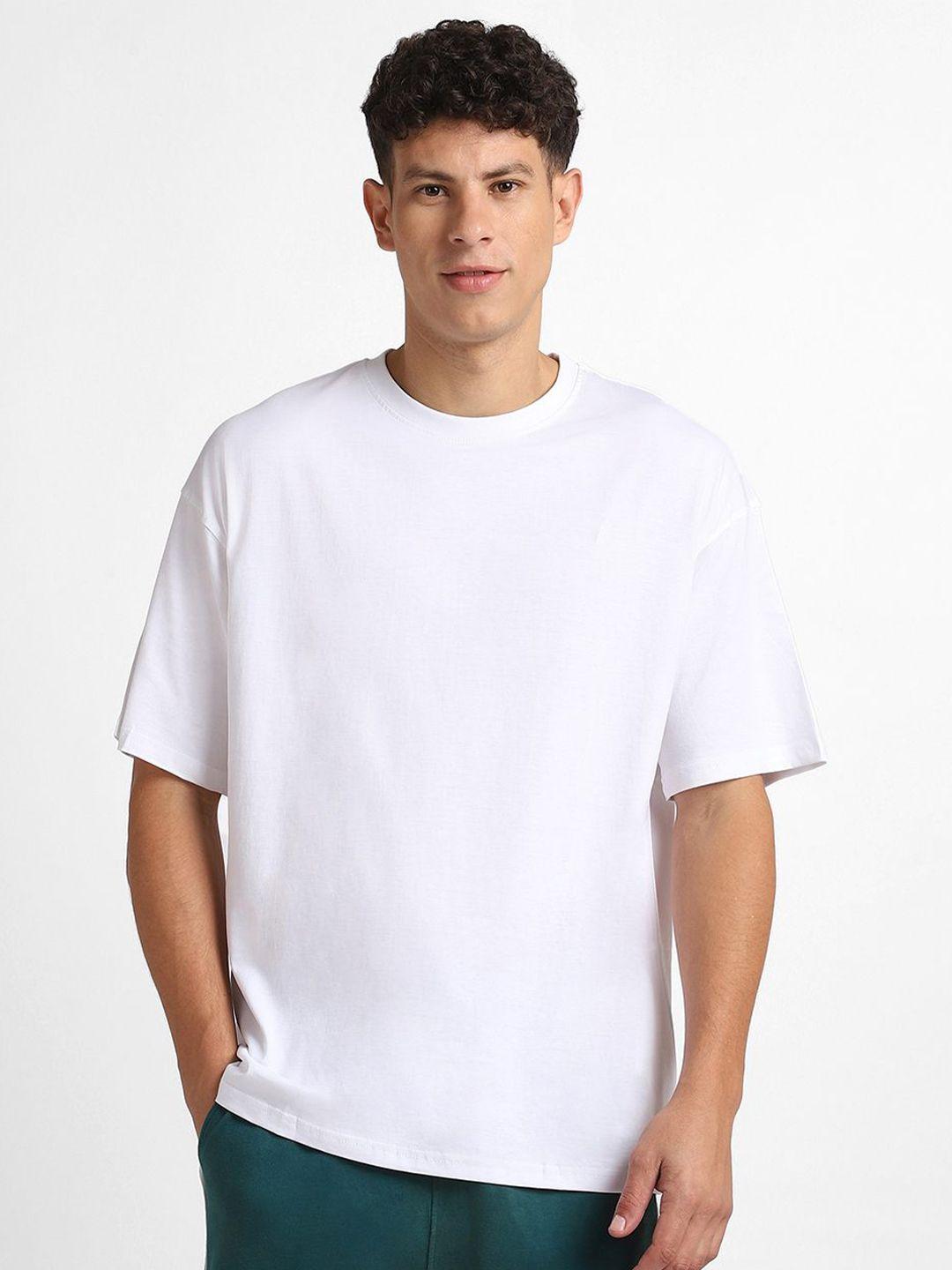 nobero round neck short sleeves oversized cotton t-shirt