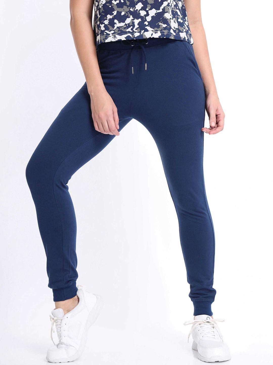 nobero women mid-rise cotton joggers