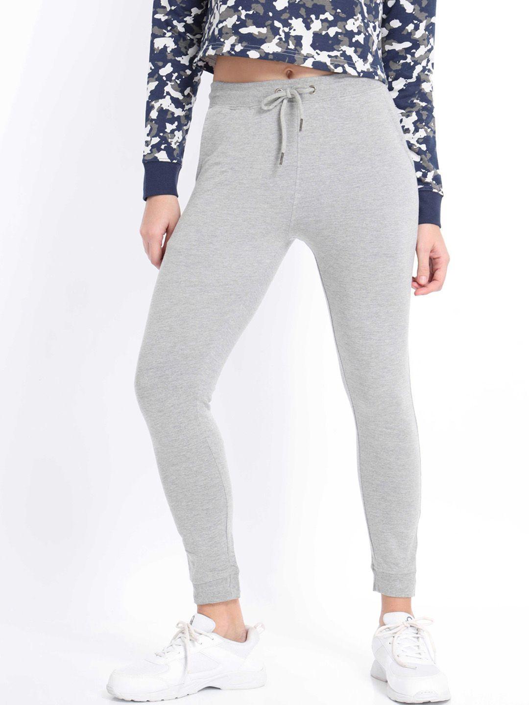 nobero women mid-rise jogger fit trousers