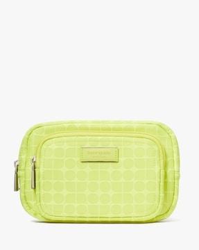 noel jacquard medium belt bag