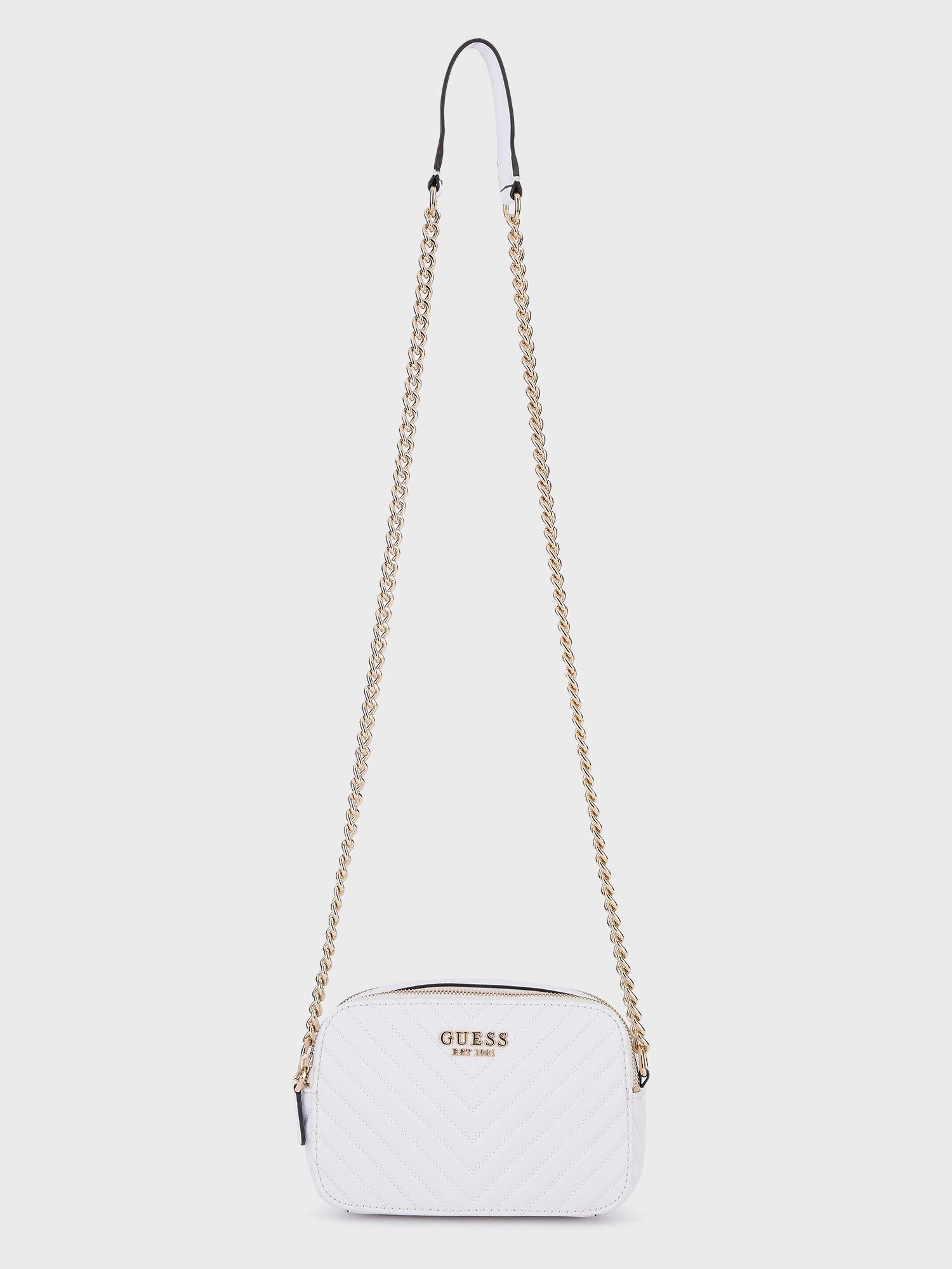 noelle sling bag camera - white