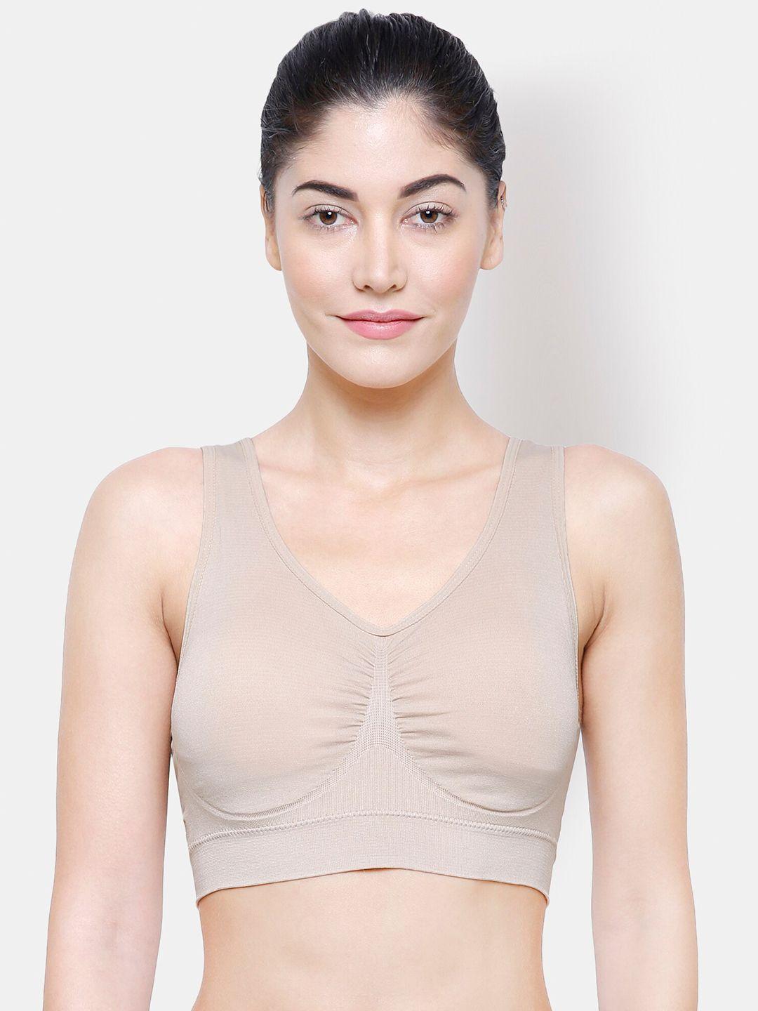 noira lightly padded all day comfort non wired full coverage cotton everyday bra