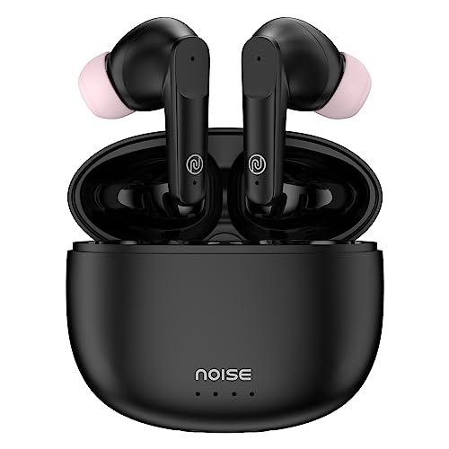 noise buds vs104 truly wireless earbuds with 45h of playtime, quad mic with enc, instacharge(10 min=200 min), 13mm driver,low latency, bt v5.2 (charcoal black)