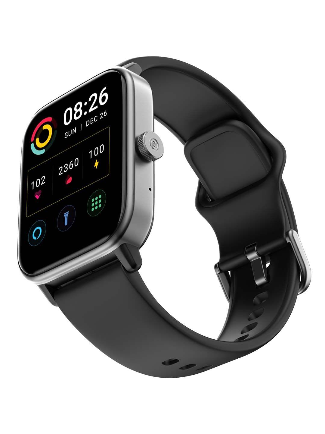 noise colorfit pro 4 max smartwatch - black