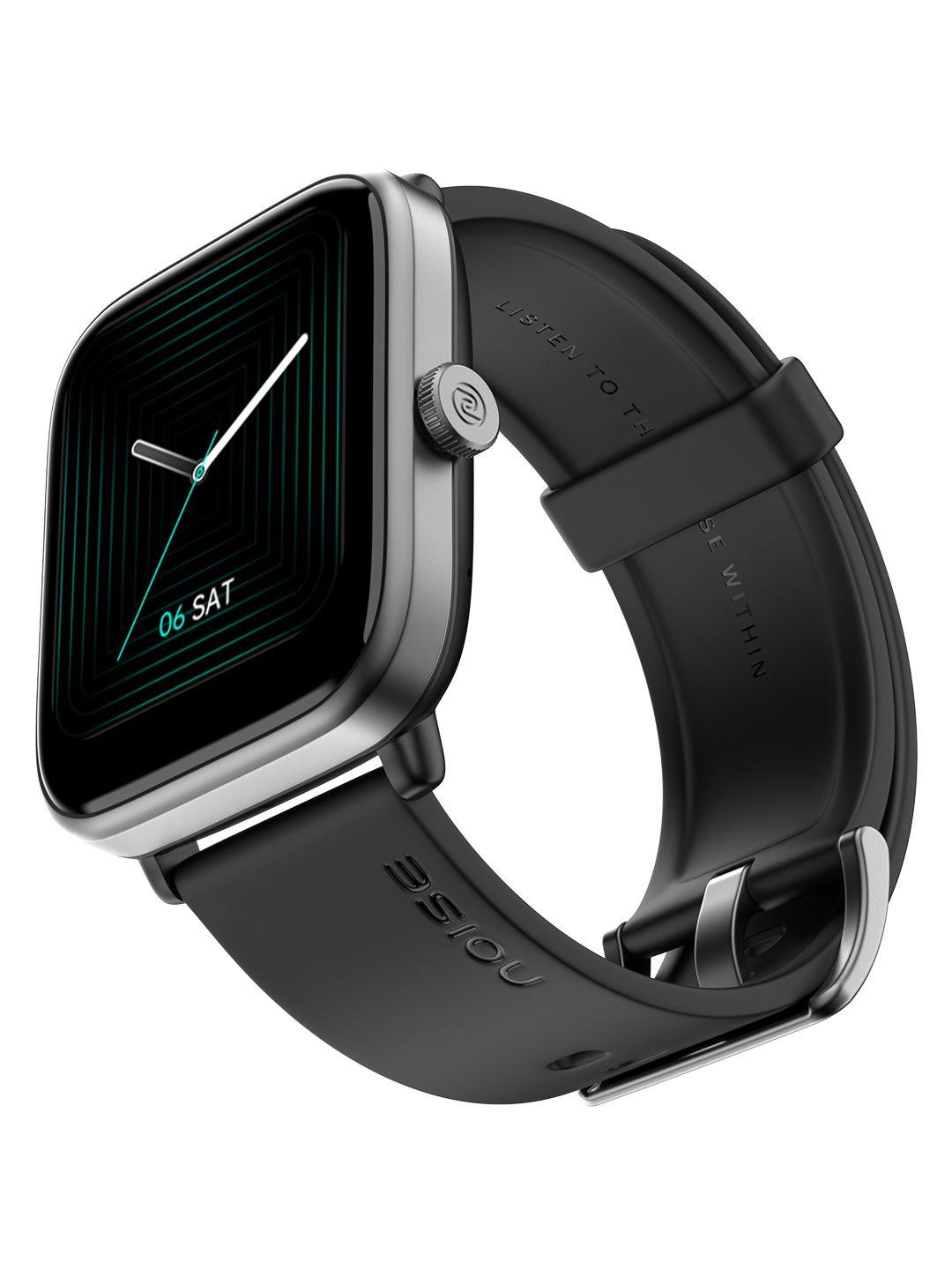 noise colorfit pro 4 smartwatch - black