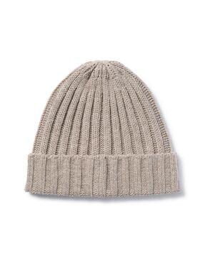 non-itchy ribbed beanie
