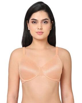 non-padded bra with adjustable straps