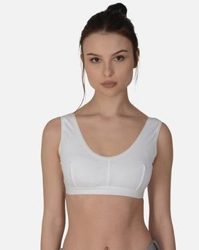 non-padded full coverage bra