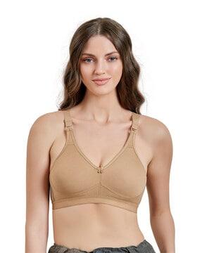 non-padded full coverage bra