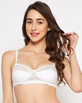 non-padded full-coverage non-wired bra