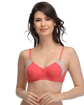 non-padded full-coverage non-wired bra