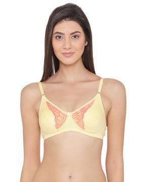 non-padded full-coverage non-wired bra