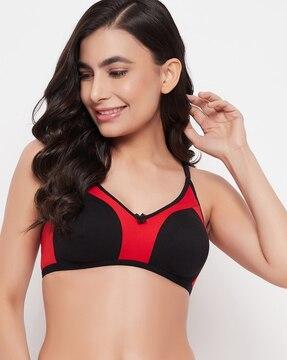 non-padded full-coverage non-wired bra