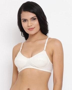 non-padded full-coverage non-wired bra