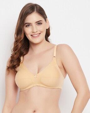 non-padded full-coverage non-wired bra