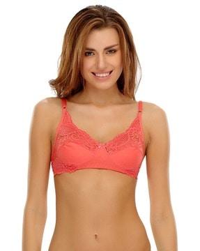 non-padded full-coverage non-wired bra