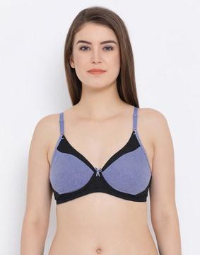 non-padded full-coverage non-wired t-shirt bra