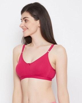 non-padded full-coverage non-wired t-shirt bra