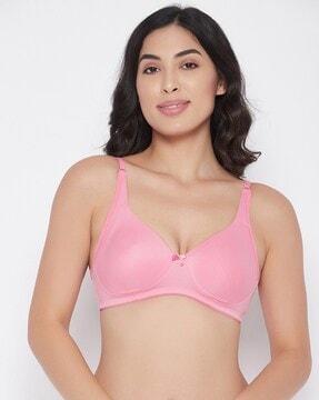 non-padded full-coverage non-wired t-shirt bra