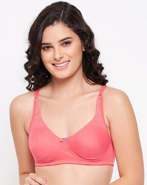 non-padded full-coverage non-wired t-shirt bra