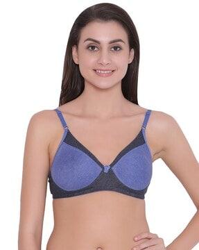 non-padded full-coverage non-wired t-shirt bra