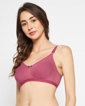 non-padded full-coverage non-wired t-shirt bra