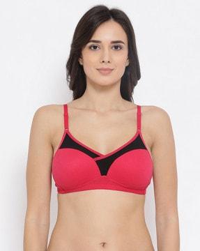 non-padded full-coverage non-wired t-shirt bra