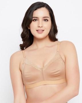 non-padded full-coverage non-wired t-shirt bra