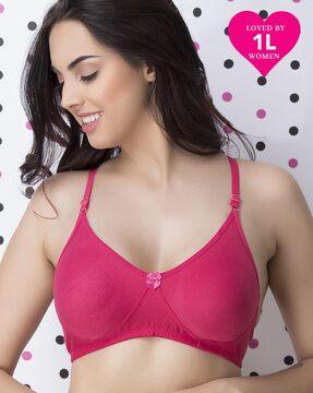 non-padded full-coverage non-wired t-shirt bra