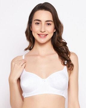 non-padded medium coverage non-wired bra