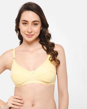 non-padded medium coverage non-wired bra