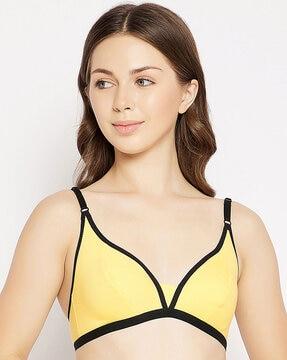 non-padded medium coverage non-wired bra