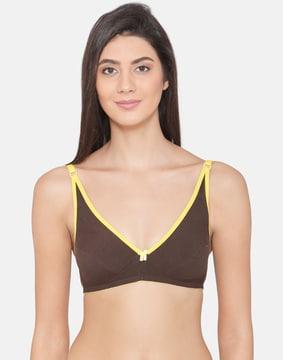 non-padded medium coverage non-wired bra