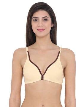 non-padded medium coverage non-wired t-shirt bra