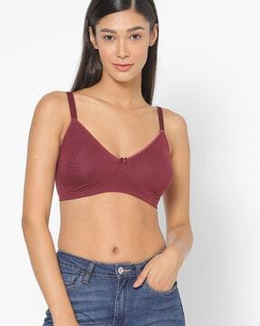 non padded non wired cotton soft bra ec04