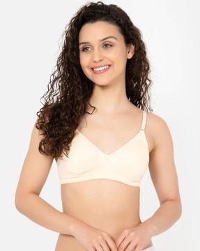 non-padded non-wired full coverage bra