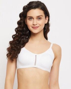 non-padded non-wired full coverage bra