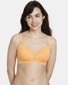 non-padded non-wired full coverage bra