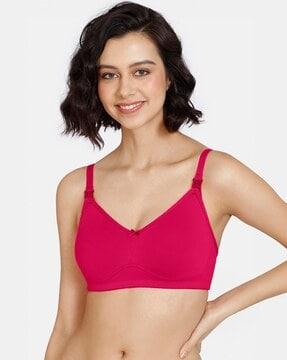 non-padded non-wired full coverage bra