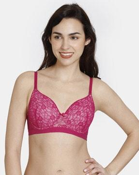 non-padded non-wired full coverage bra