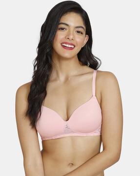 non-padded non-wired full coverage bra