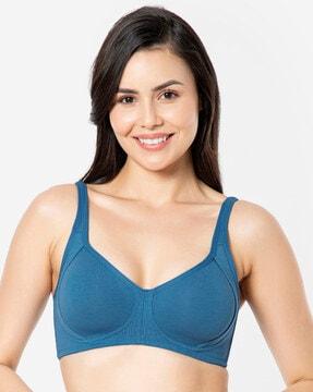 non-padded non-wired full coverage cool contour super support bra  - bra10421