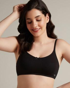 non-padded non-wired full coverage seamless bra - eb019