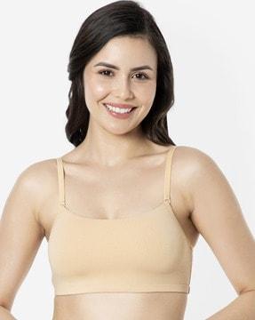 non-padded non-wired full coverage slip-on cami bra  - bra89901