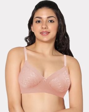 non-padded non-wired push-up bra