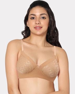 non-padded non-wired push-up bra
